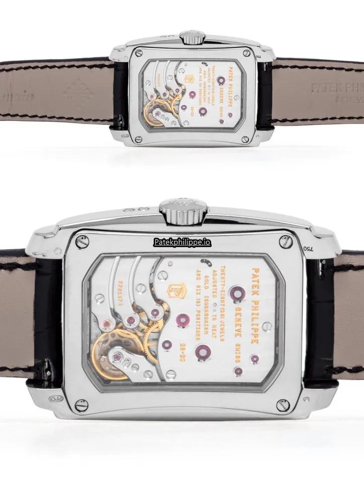 Alternative view of Patek Philippe Gondolo 5200g 32x45MM White Gold Case Manual Winding