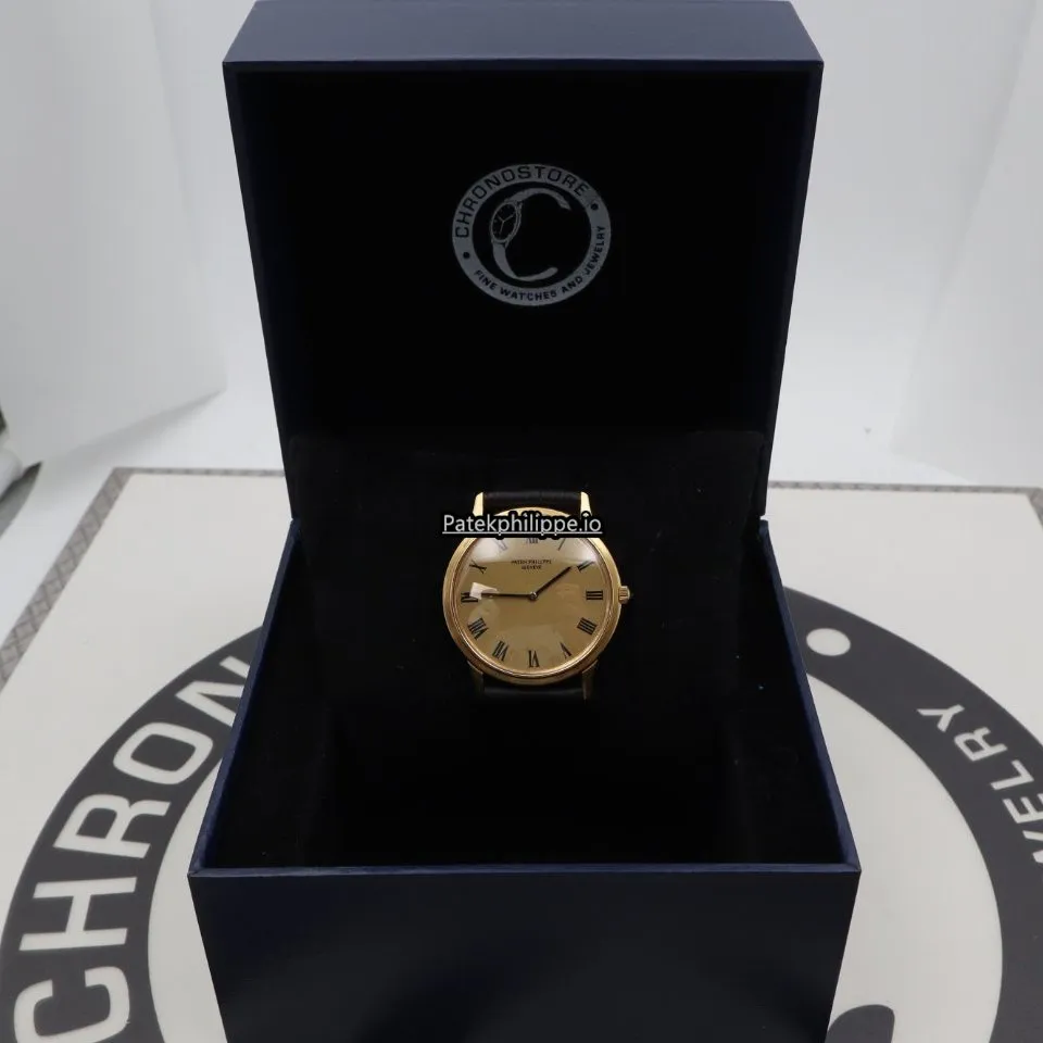 Patek Philippe Calatrava 33MM Yellow Gold Case Automatic