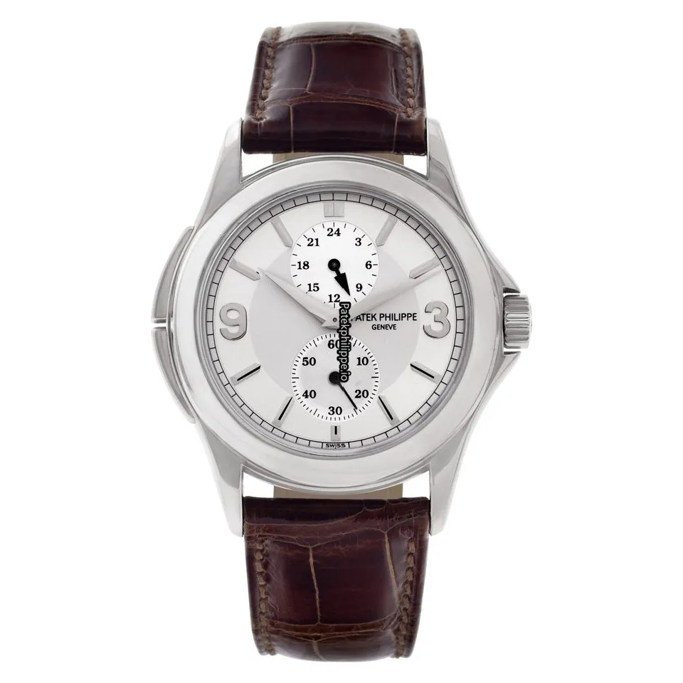 Patek Philippe Travel Time 5134 37MM White Gold Case Manual Winding