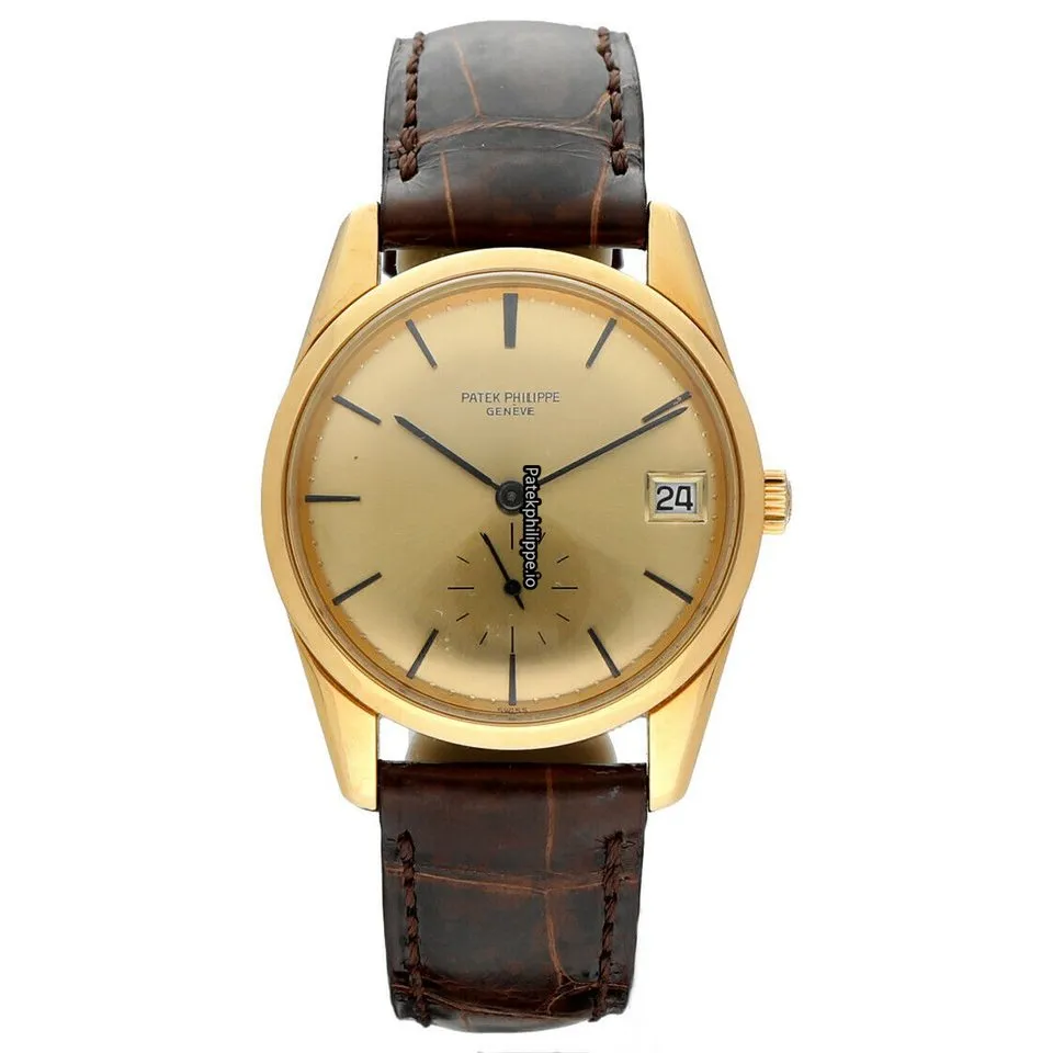 Patek Philippe Calatrava 33MM Yellow Gold Case Automatic
