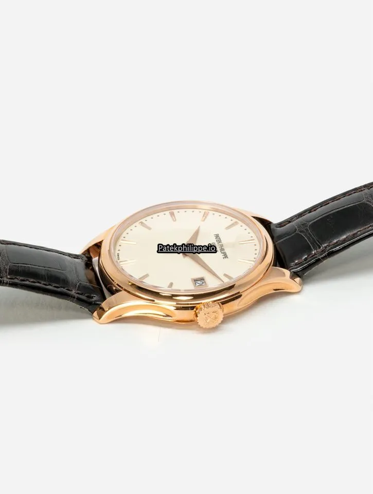 Alternative view of Patek Philippe Calatrava 5227r-001 39MM Rose Gold Case Automatic