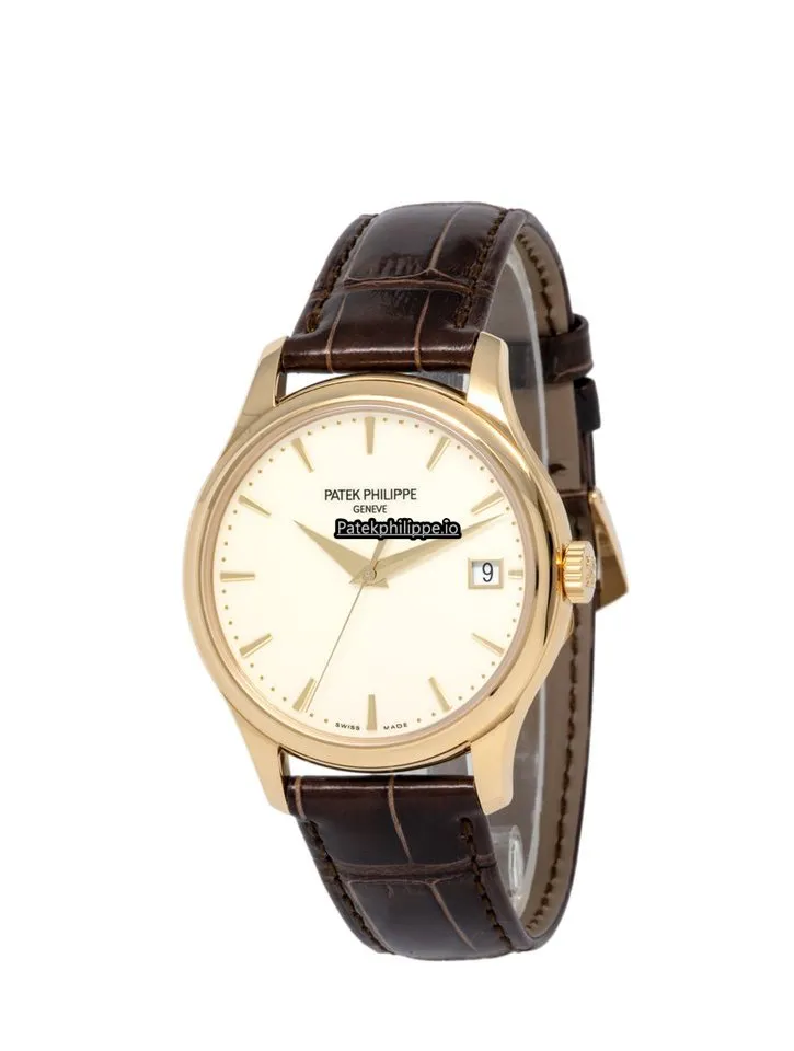 Patek Philippe Calatrava 5227j-001 39MM Yellow Gold Case Automatic