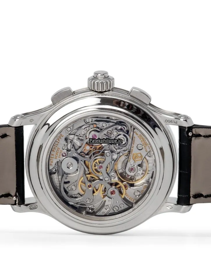 Alternative view of Patek Philippe Grand Complications 5370p 41MM Platinum Case Manual Winding