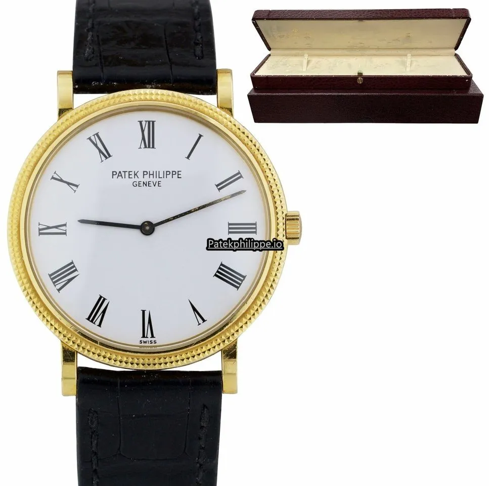 Patek Philippe Calatrava 35MM Yellow Gold Case Automatic
