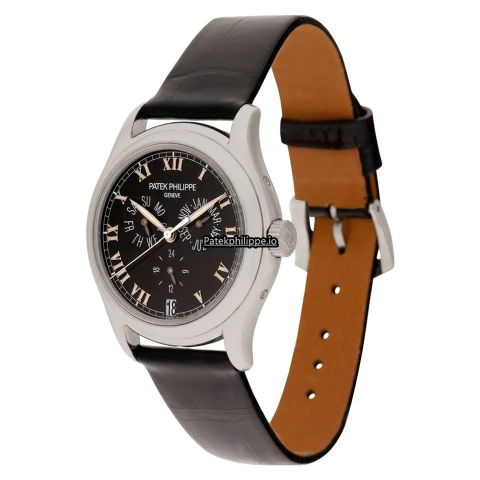 Alternative view of Patek Philippe Annual Calendar 5035p 37MM Platinum Case Automatic