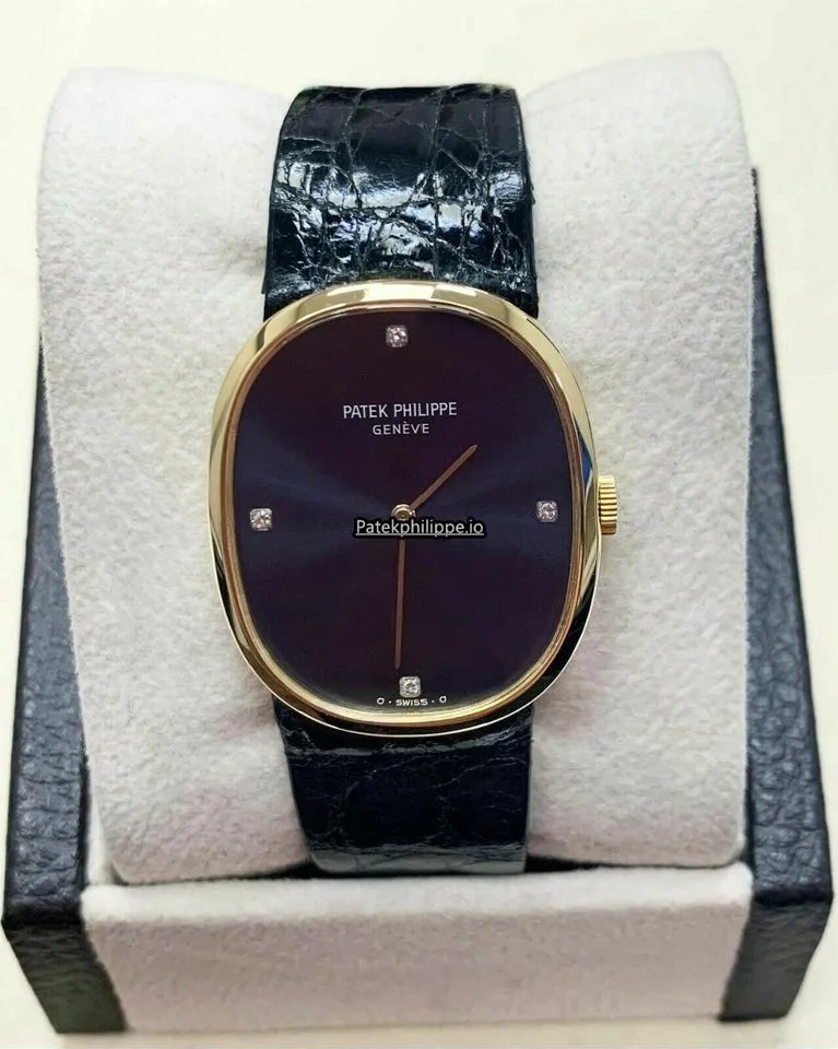 Patek Philippe Golden Ellipse 3748 27x32MM Yellow Gold Case Manual Winding