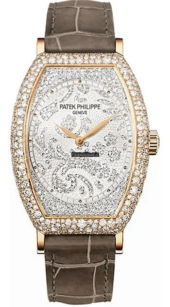 Patek Philippe Gondolo 7099r-001 29.6MM Rose Gold Case Manual Winding