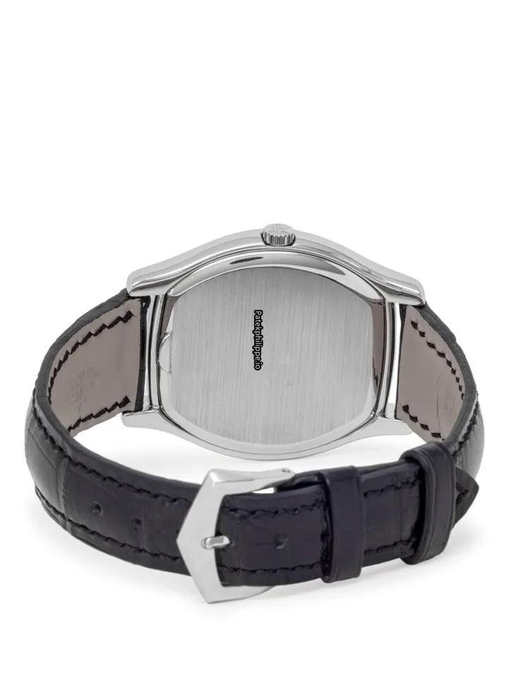 Alternative view of Patek Philippe Perpetual Calendar 5040p 43x37MM Platinum Case Automatic