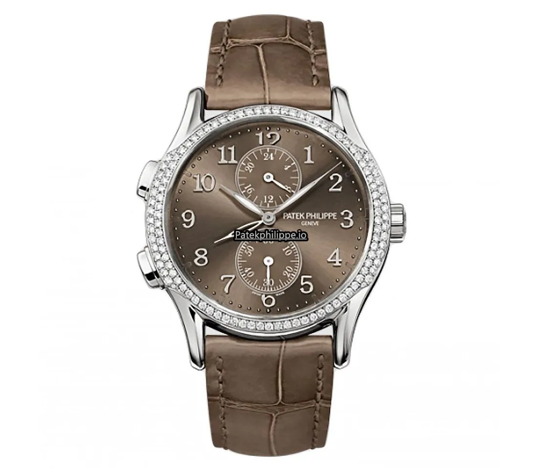 Patek Philippe Travel Time 7134g-001 White Gold Case Manual Winding