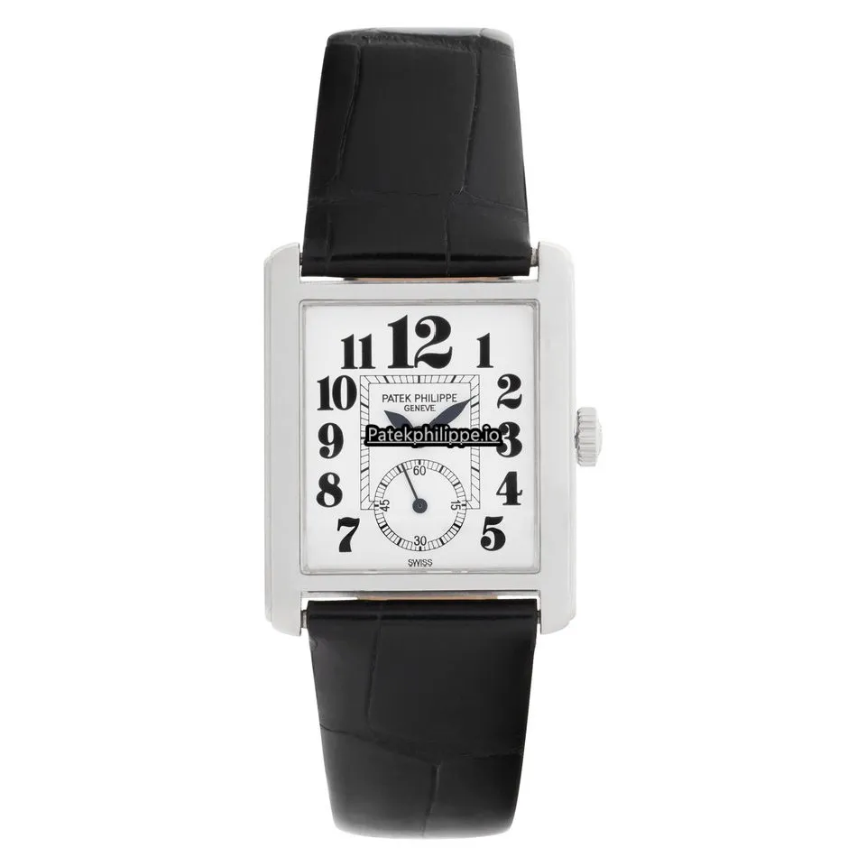 Patek Philippe Gondolo 5014 27.5MM White Gold Case Manual Winding