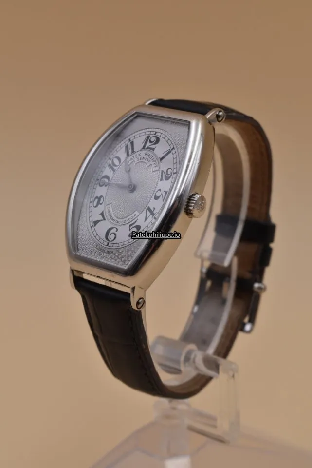 Alternative view of Patek Philippe Gondolo 5098p 32x42MM Platinum Case Manual Winding