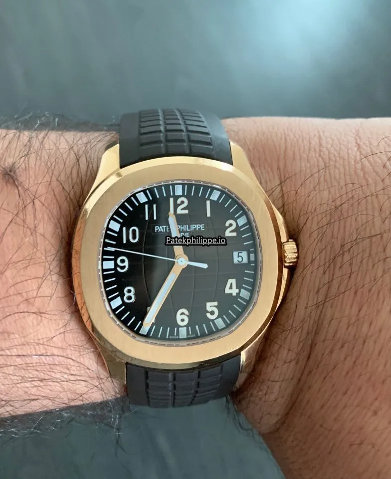 Patek Philippe Aquanaut 5167r-001 40MM Rose Gold Case Automatic