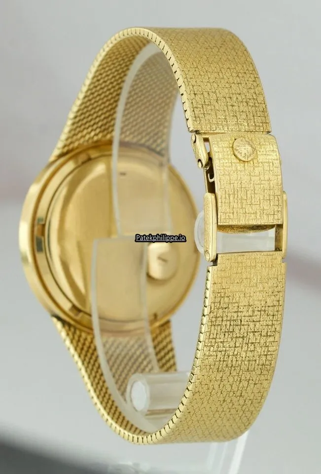 Alternative view of Patek Philippe Vintage 34.5MM Yellow Gold Case Automatic