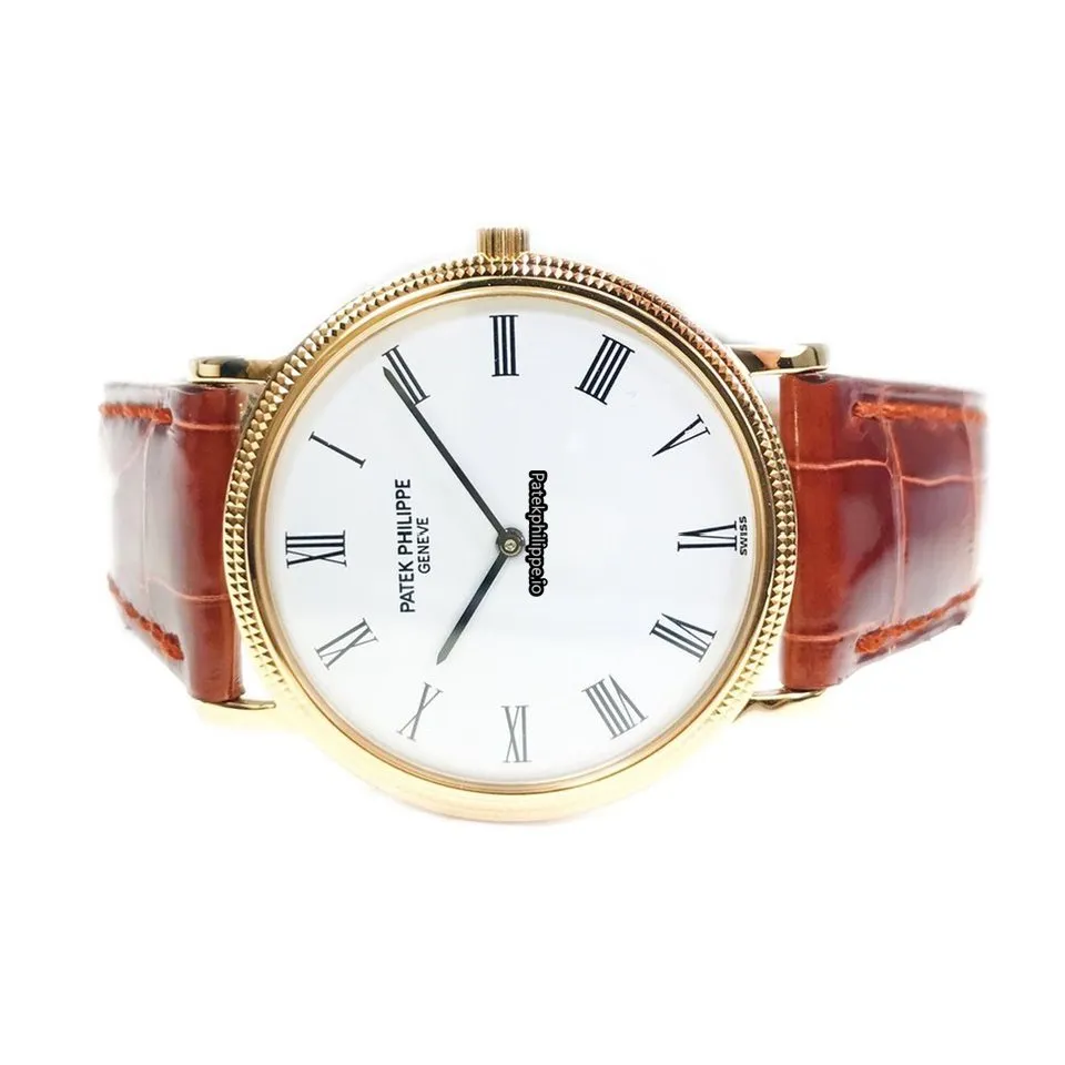 Patek Philippe Calatrava 3520 32MM Yellow Gold Case Manual Winding