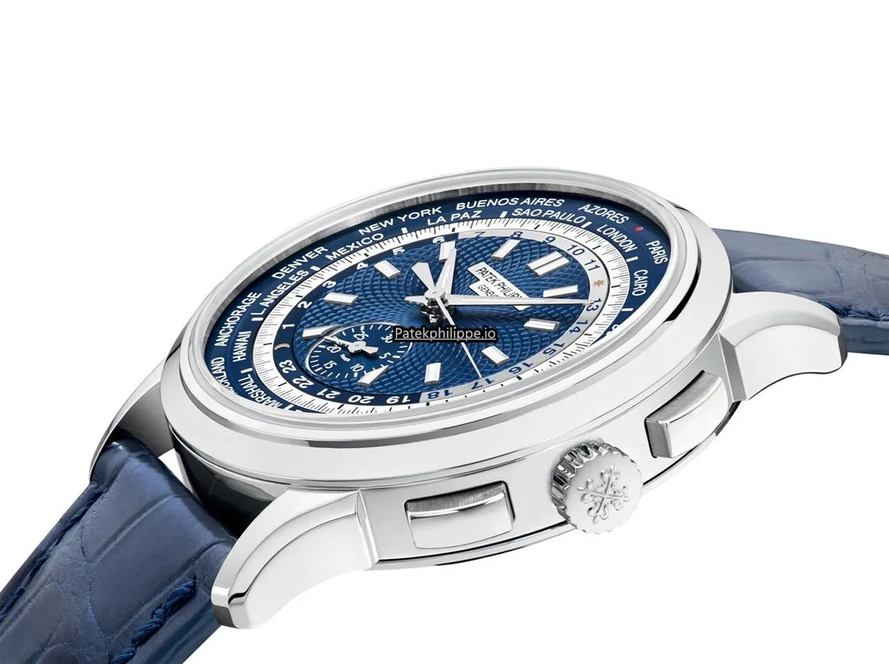 Alternative view of Patek Philippe Complications Chronograph 5930g-001 40MM White Gold Case Automatic Movement