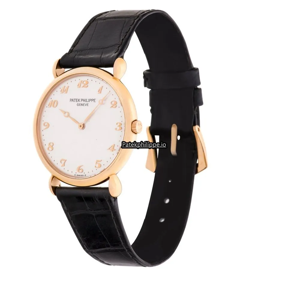 Alternative view of Patek Philippe Calatrava 3820 32MM Rose Gold Case Manual Winding