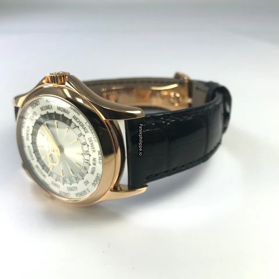 Alternative view of Patek Philippe Complications 5130r-001 39.5MM Rose Gold Case Automatic Movement