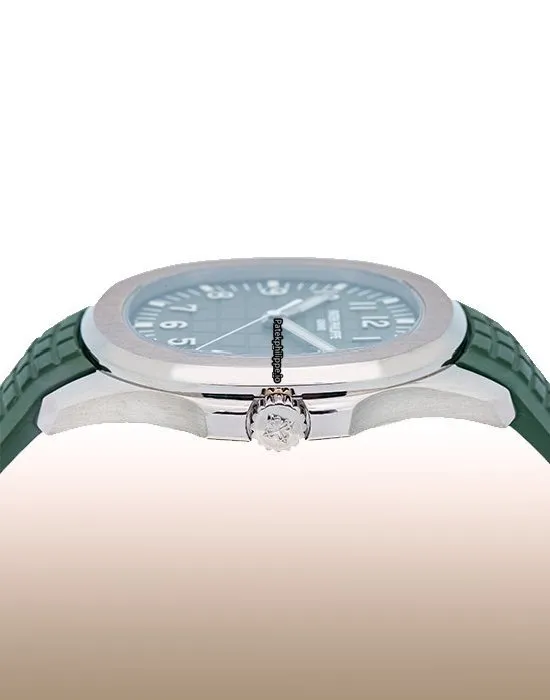 Alternative view of Patek Philippe Aquanaut 5168g-010 42.2MM White Gold Case Automatic