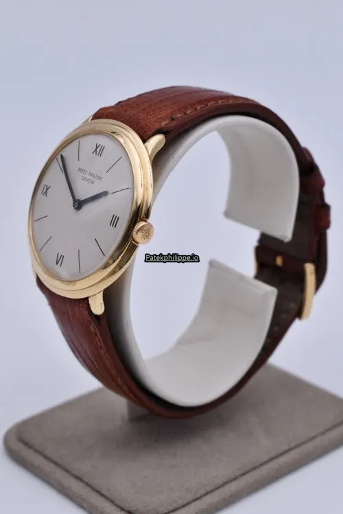 Alternative view of Patek Philippe Calatrava 2501 33MM Yellow Gold Case Manual Winding