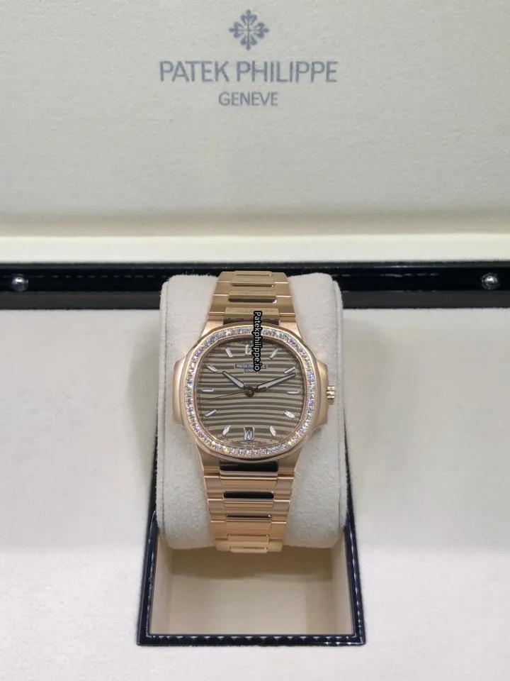 Patek Philippe Nautilus 7188/1200r 35.2MM Rose Gold Case Automatic