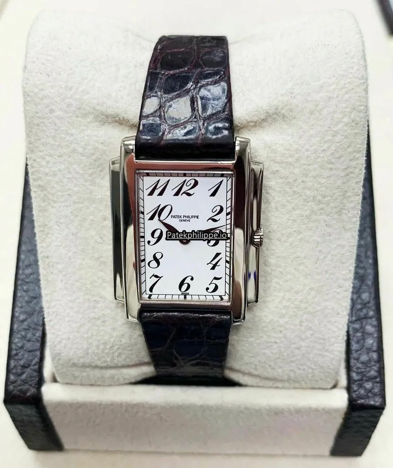Alternative view of Patek Philippe Gondolo 4824g 22MM White Gold Case Quartz
