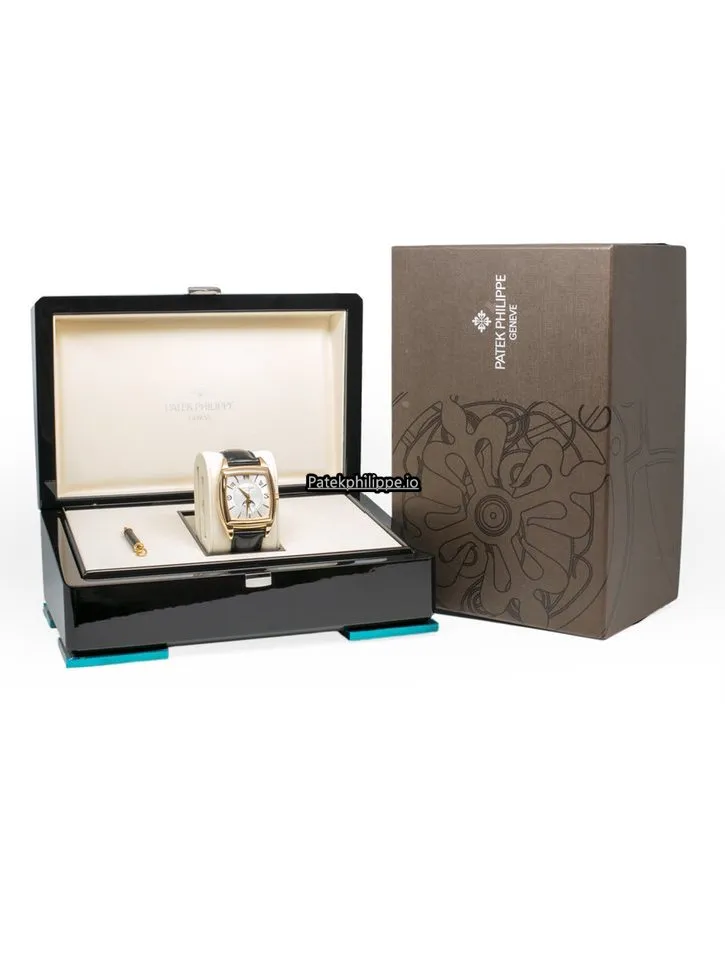 Alternative view of Patek Philippe Gondolo 5135j 39x51MM Yellow Gold Case Automatic