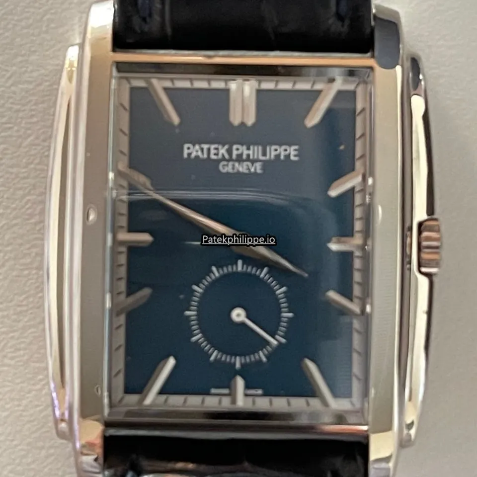 Patek Philippe Gondolo 5124g-011 33.4x43MM White Gold Case Manual Winding