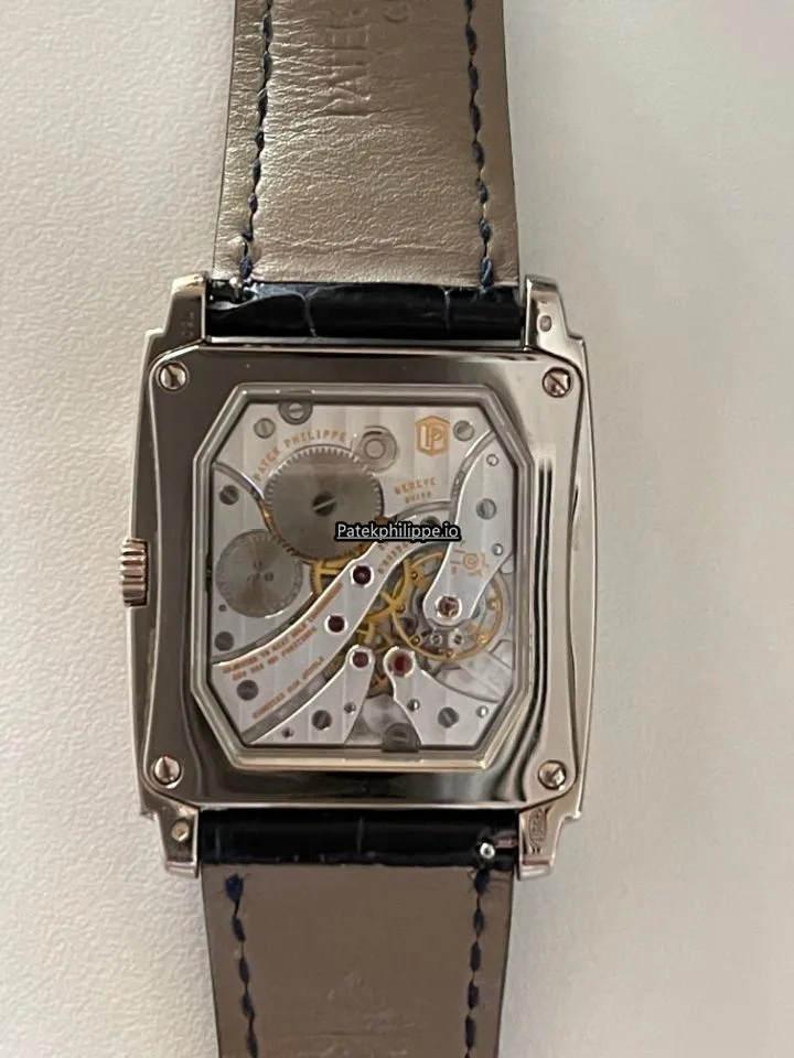Alternative view of Patek Philippe Gondolo 5124g-011 33.4x43MM White Gold Case Manual Winding
