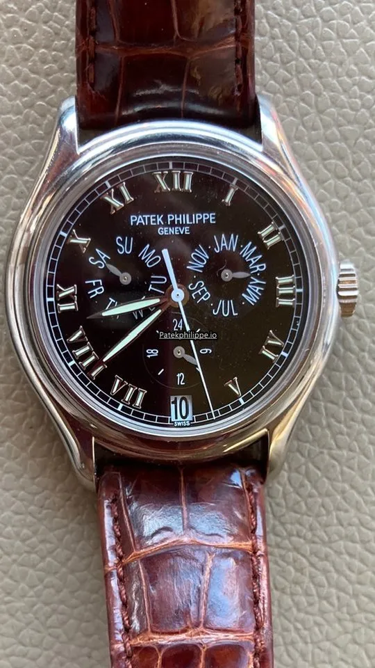Patek Philippe Annual Calendar 5035g-001 White Gold Case Automatic