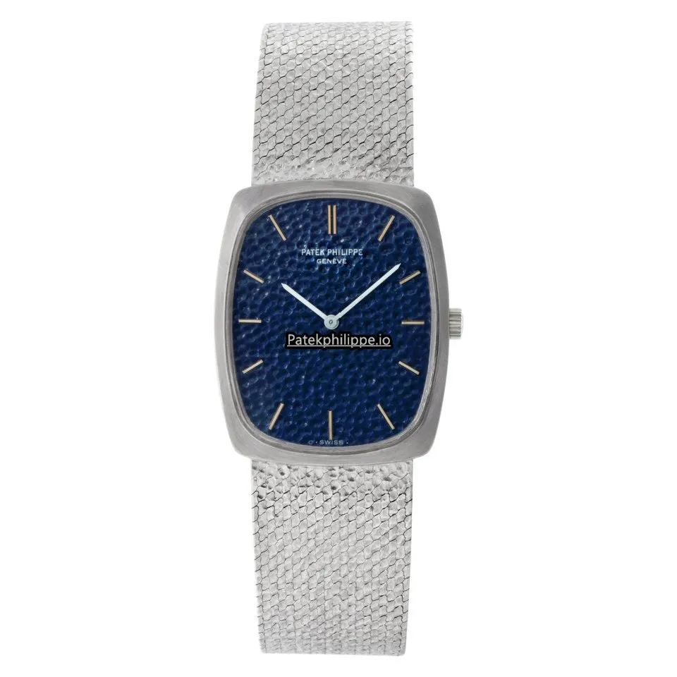 Patek Philippe Golden Ellipse Jan-67 26MM White Gold Case Manual Winding