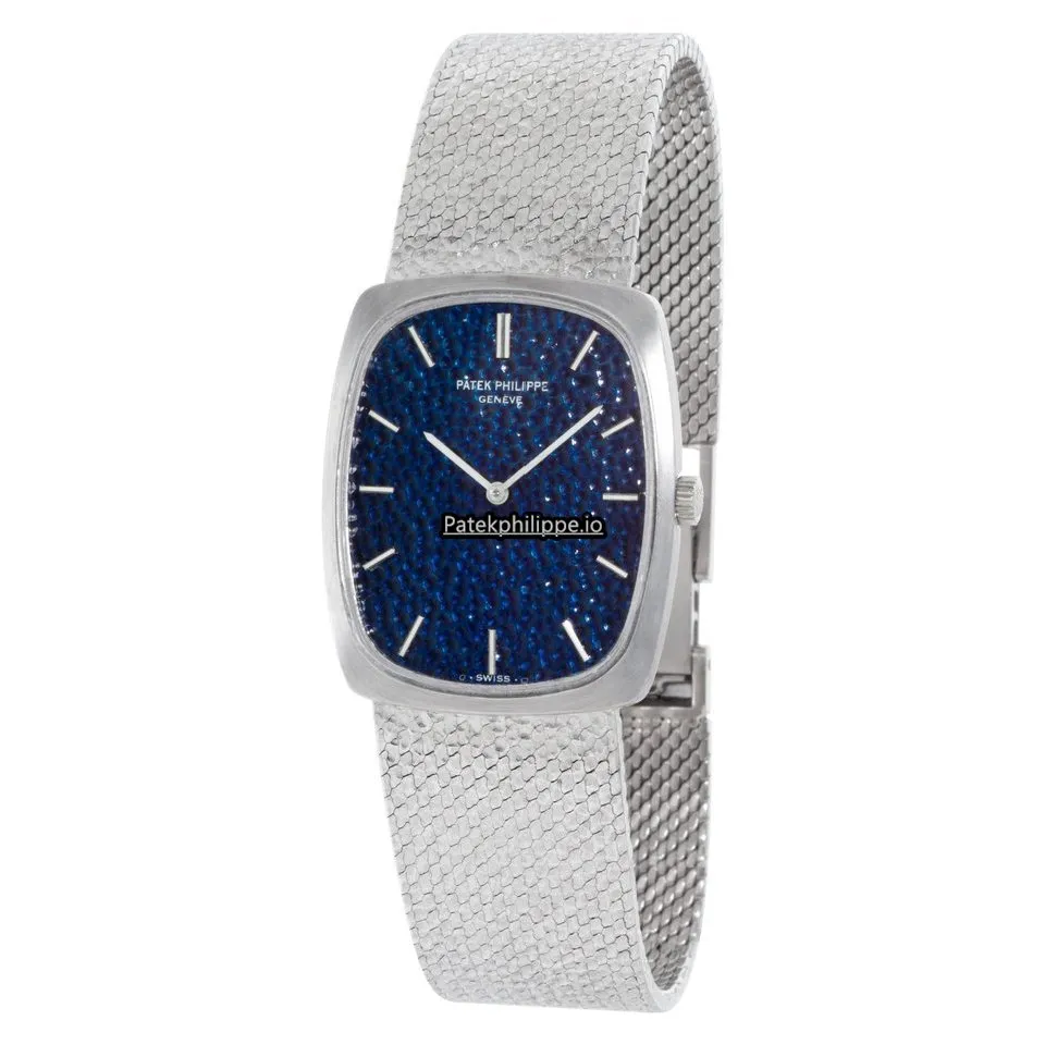 Alternative view of Patek Philippe Golden Ellipse Jan-67 26MM White Gold Case Manual Winding
