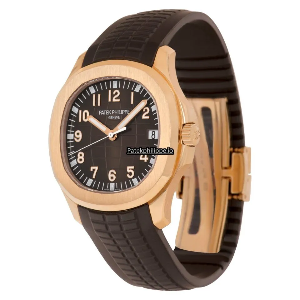 Alternative view of Patek Philippe Aquanaut 5167r-001 40MM Rose Gold Case Automatic