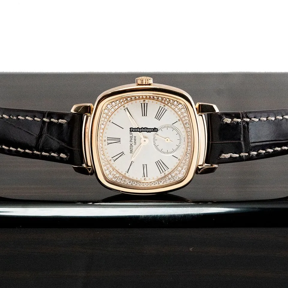 Patek Philippe Gondolo 7041r-001 30x33.8MM Rose Gold Case Manual Winding