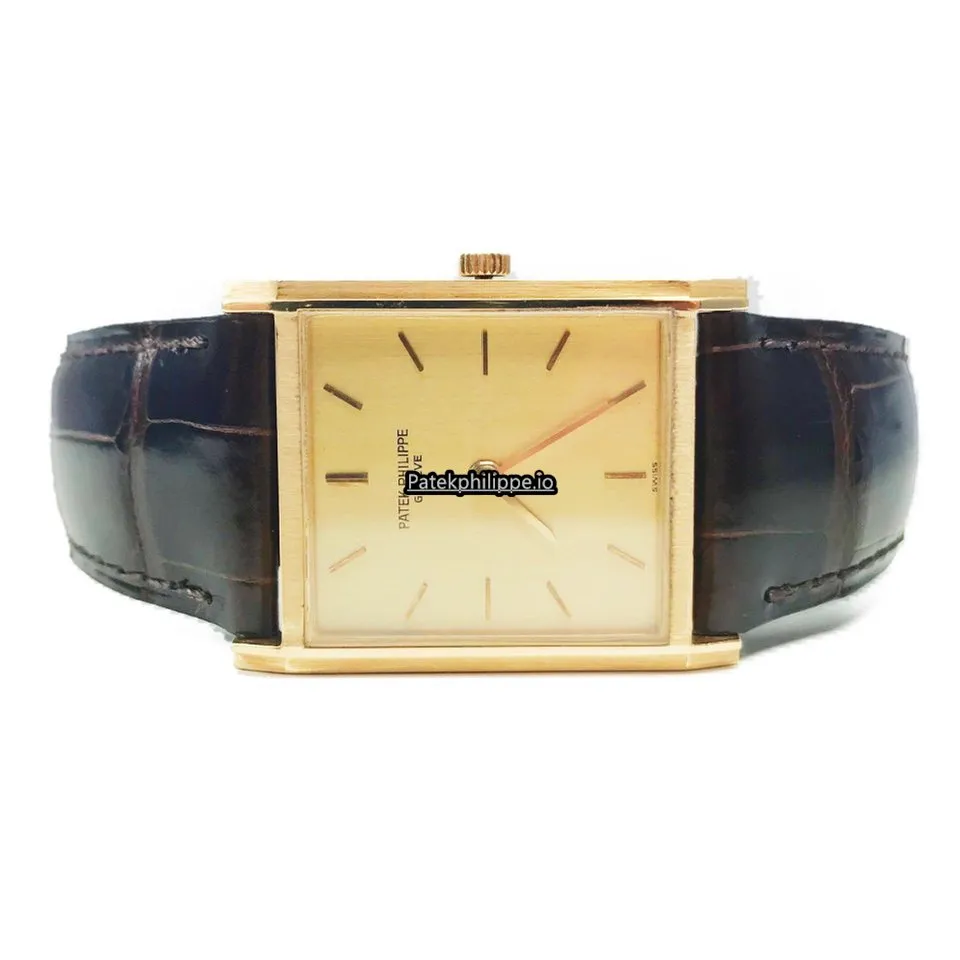Alternative view of Patek Philippe Gondolo 3519 Yellow Gold Case Manual Winding