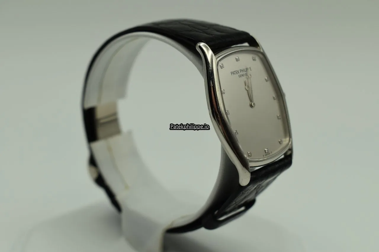Alternative view of Patek Philippe Gondolo 3842p 29x31MM Platinum Case Manual Winding