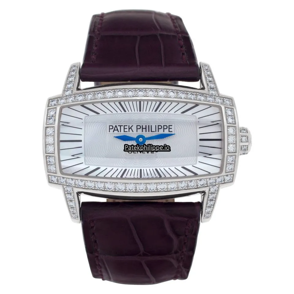 Patek Philippe Gondolo 4981g-001 37MM White Gold Case Quartz