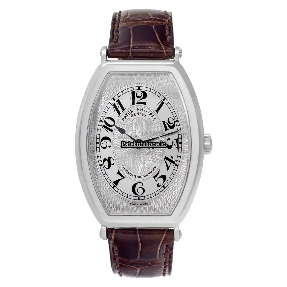 Patek Philippe Gondolo 5098p 32MM Platinum Case Manual Winding