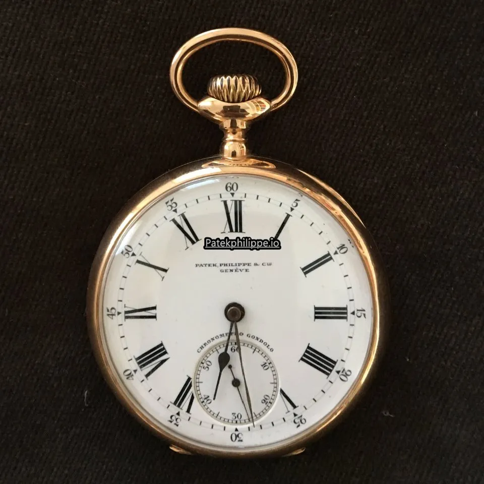 Patek Philippe Gondolo 51x13MM Yellow Gold Case Manual Winding