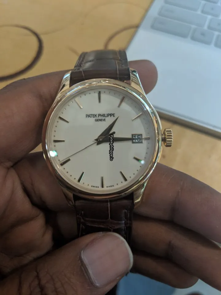 Patek Philippe Calatrava 5227j Yellow Gold Case Automatic