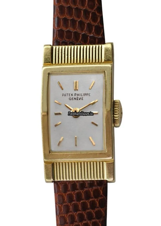 Patek Philippe Vintage 3250 14.2x27.1MM Yellow Gold Case Manual Winding