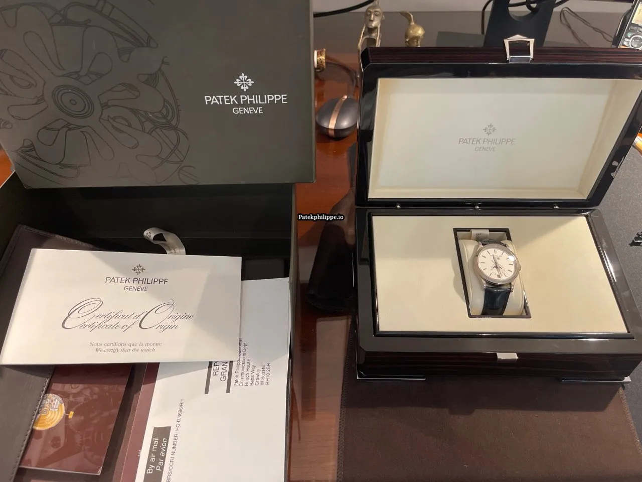 Patek Philippe Annual Calendar 5396g-011 38MM White Gold Case Automatic