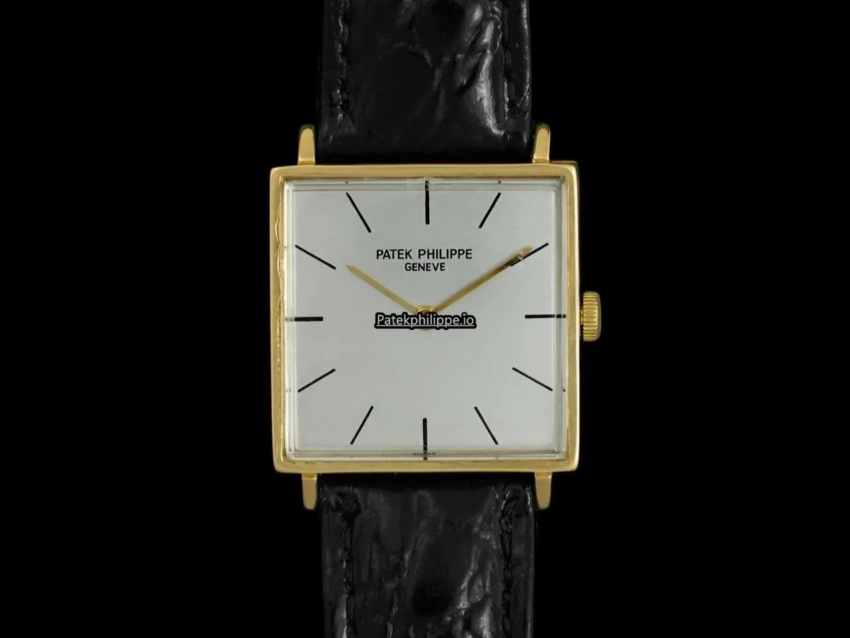 Alternative view of Patek Philippe Vintage 8059 26.5x32MM Yellow Gold Case Manual Winding