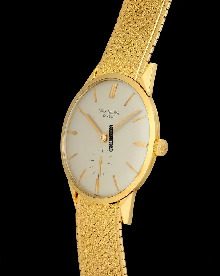 Patek Philippe Calatrava Jan-86 34MM Yellow Gold Case Manual Winding