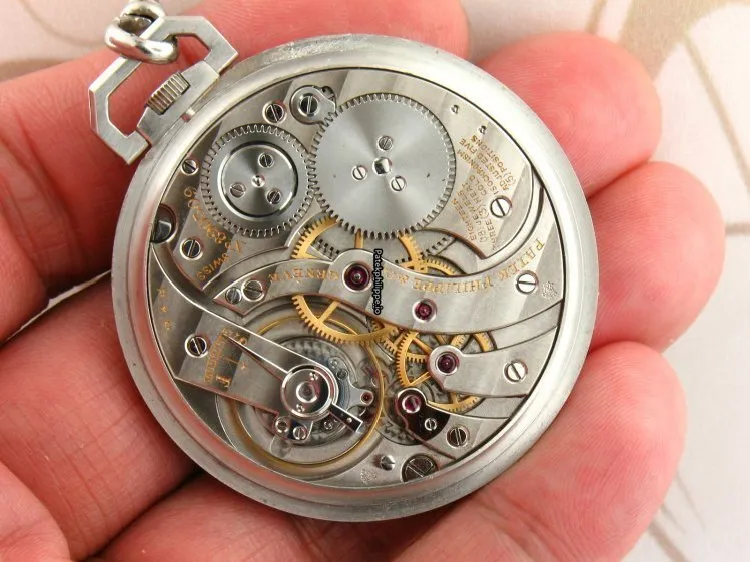 Alternative view of Patek Philippe Platinum Case Manual Winding
