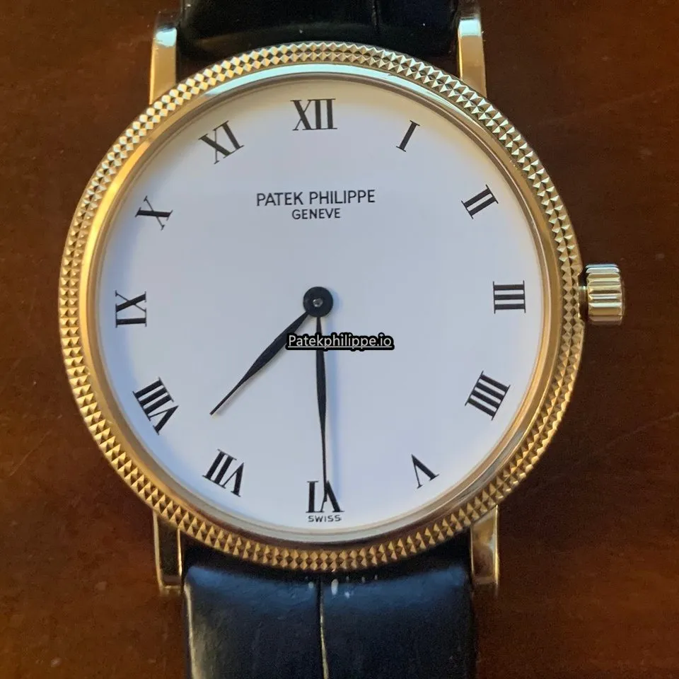 Patek Philippe Calatrava 3992j 33MM Yellow Gold Case Automatic