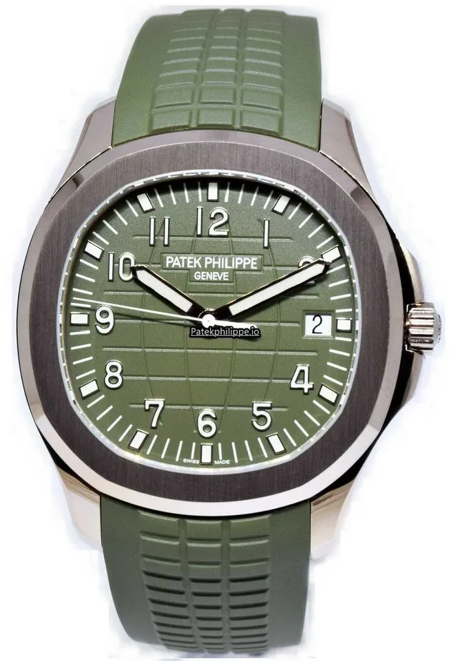 Patek Philippe Aquanaut 5168g-010 42.2MM White Gold Case Automatic