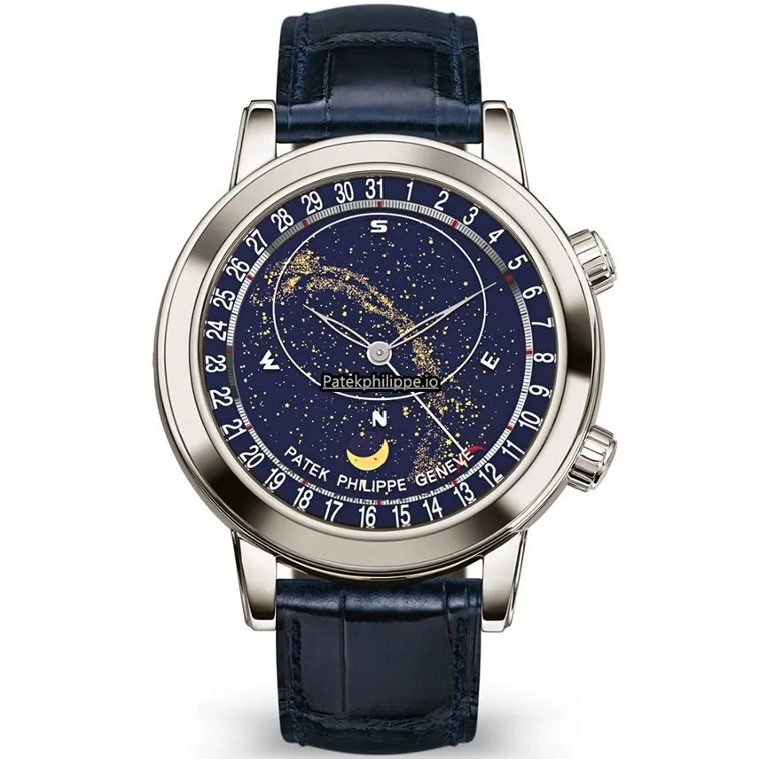 Patek Philippe Celestial 6102p-001 44MM Platinum Case Automatic