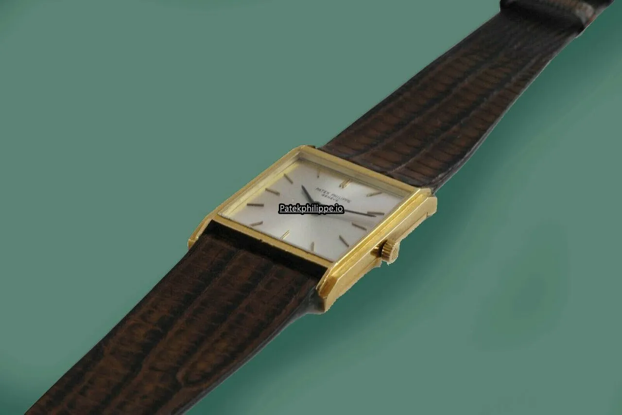 Alternative view of Patek Philippe Gondolo 3519 25.3x33.5MM Yellow Gold Case Manual Winding