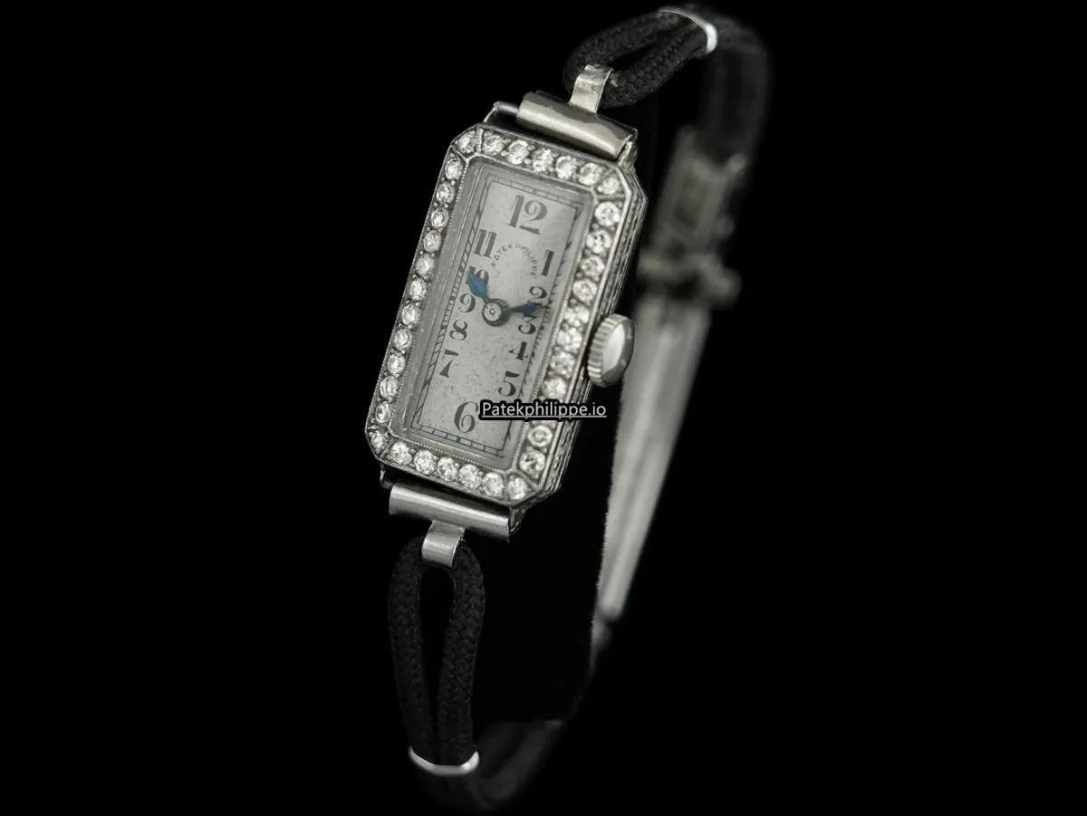 Alternative view of Patek Philippe Vintage 7870 13.5x27.7MM Platinum Case Manual Winding
