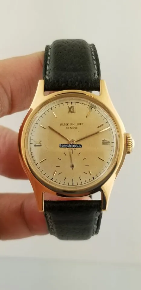 Patek Philippe Calatrava 565 34.7MM Rose Gold Case Manual Winding